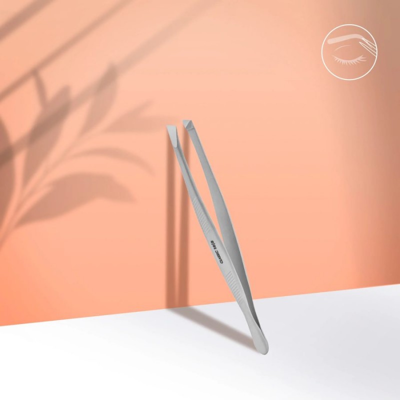 Staleks CLASSIC 10 TYPE 3 – пинсета за вежди с широко скосено острие