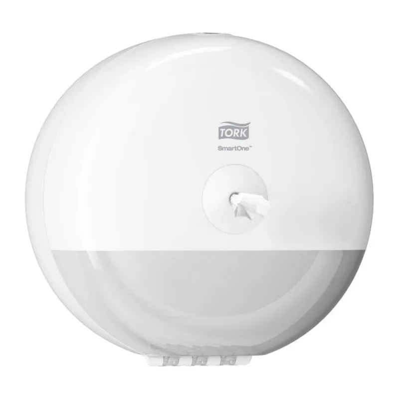 Дозатор за тоалетна хартия Tork SmartOne Mini T9 681000 бял